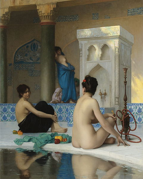 Jean-Leon Gerome After the Bath